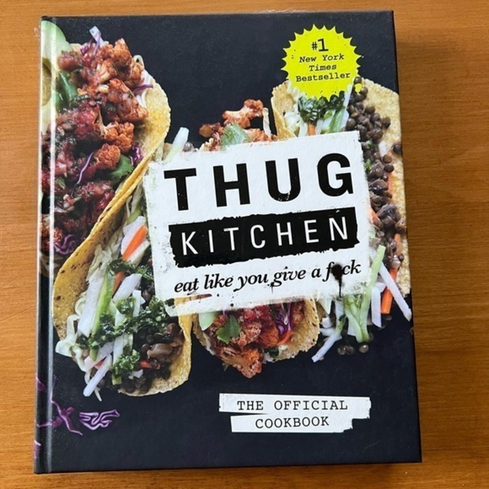 Thug Kitchen cookbook best seller healthy eating